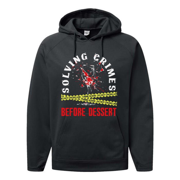 Murder Mystery Dinner Playing Victim Crime Dinner Performance Fleece Hoodie