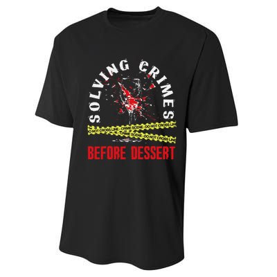 Murder Mystery Dinner Playing Victim Crime Dinner Performance Sprint T-Shirt