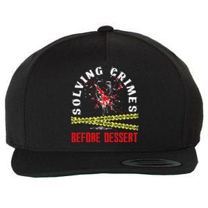 Murder Mystery Dinner Playing Victim Crime Dinner Wool Snapback Cap