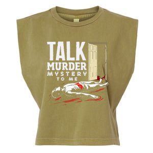 Murder Mystery Dinner Playing Victim Crime Dinner Garment-Dyed Women's Muscle Tee