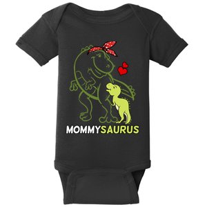 Mommysaurus Mommy Dinosaur Baby Mommy Mother's Day Baby Bodysuit