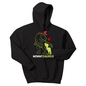 Mommysaurus Mommy Dinosaur Baby Mommy Mother's Day Kids Hoodie