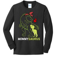 Mommysaurus Mommy Dinosaur Baby Mommy Mother's Day Kids Long Sleeve Shirt