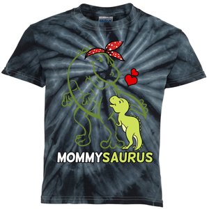 Mommysaurus Mommy Dinosaur Baby Mommy Mother's Day Kids Tie-Dye T-Shirt