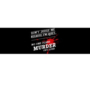 Murder Mystery Detective Documentary True Crime Bumper Sticker