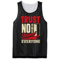 Murder Mystery Dinner Playing Victim Crime Dinner Mesh Reversible Basketball Jersey Tank