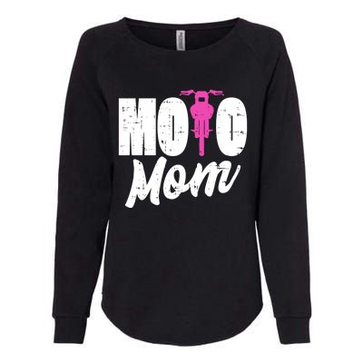 Motorcycle Motocross Dirt Bike Racing Moto Mom Gift Womens California Wash Sweatshirt