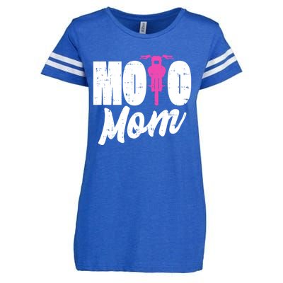 Motorcycle Motocross Dirt Bike Racing Moto Mom Gift Enza Ladies Jersey Football T-Shirt