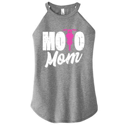 Motorcycle Motocross Dirt Bike Racing Moto Mom Gift Women's Perfect Tri Rocker Tank