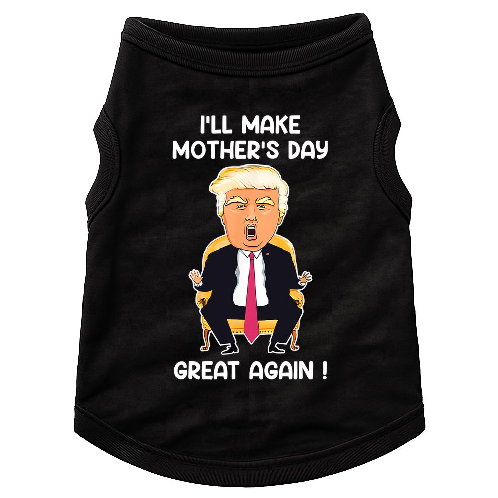 Make MotherS Day Great Again Mom Ltsp Funny Donald Trump Doggie Tank