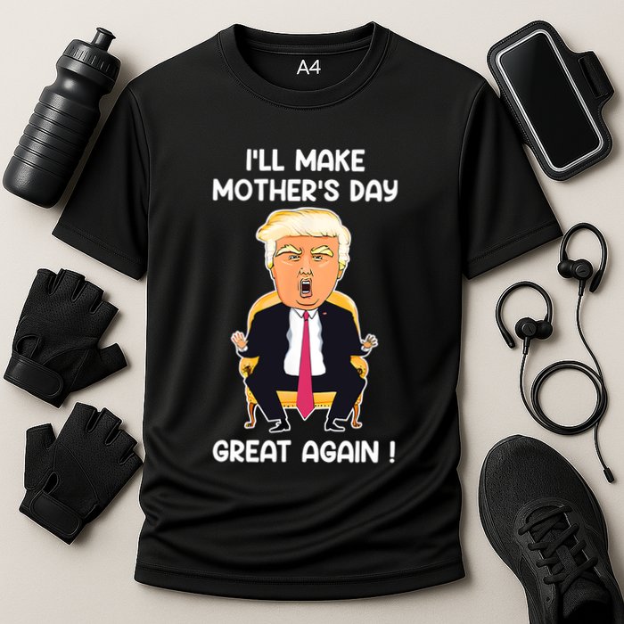 Make MotherS Day Great Again Mom Ltsp Funny Donald Trump Cooling Performance Crew T-Shirt