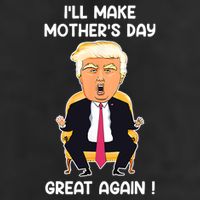 Make MotherS Day Great Again Mom Ltsp Funny Donald Trump Adult Drive Performance Visor
