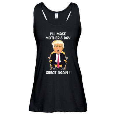 Make MotherS Day Great Again Mom Ltsp Funny Donald Trump Ladies Essential Flowy Tank