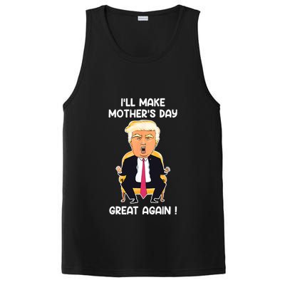 Make MotherS Day Great Again Mom Ltsp Funny Donald Trump PosiCharge Competitor Tank
