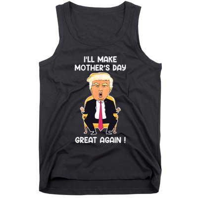 Make MotherS Day Great Again Mom Ltsp Funny Donald Trump Tank Top