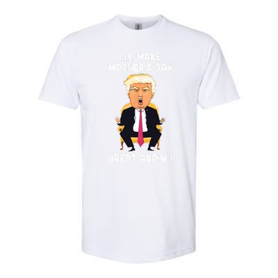 Make MotherS Day Great Again Mom Ltsp Funny Donald Trump Softstyle CVC T-Shirt