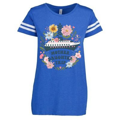 Matching Mother Daughter Cruise Family Trip Enza Ladies Jersey Football T-Shirt