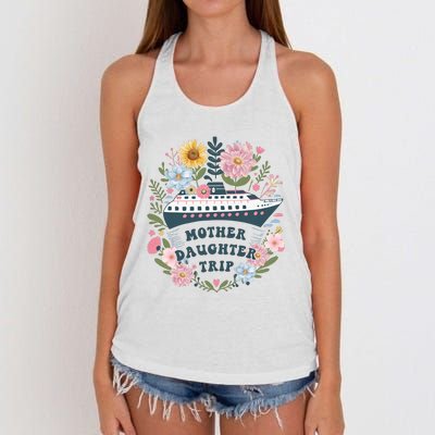 Matching Mother Daughter Cruise Family Trip Women's Knotted Racerback Tank