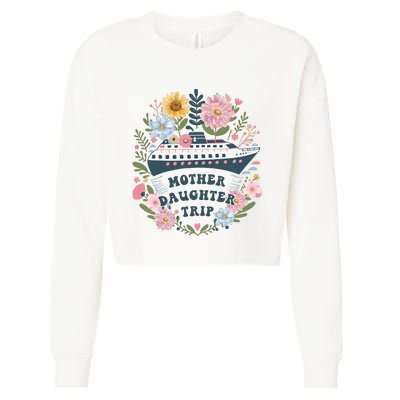 Matching Mother Daughter Cruise Family Trip Cropped Pullover Crew