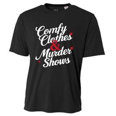 Murder Mystery Detective Documentary True Crime Cooling Performance Crew T-Shirt