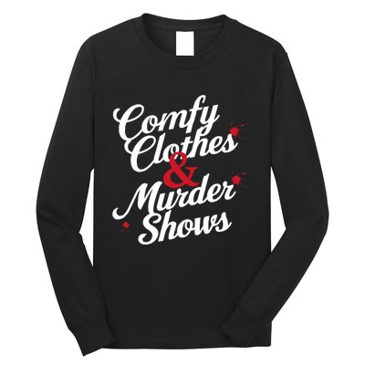 Murder Mystery Detective Documentary True Crime Long Sleeve Shirt