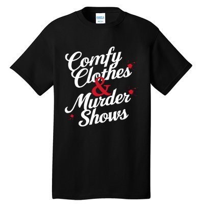 Murder Mystery Detective Documentary True Crime Tall T-Shirt