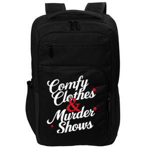 Murder Mystery Detective Documentary True Crime Impact Tech Backpack