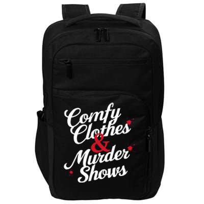 Murder Mystery Detective Documentary True Crime Impact Tech Backpack