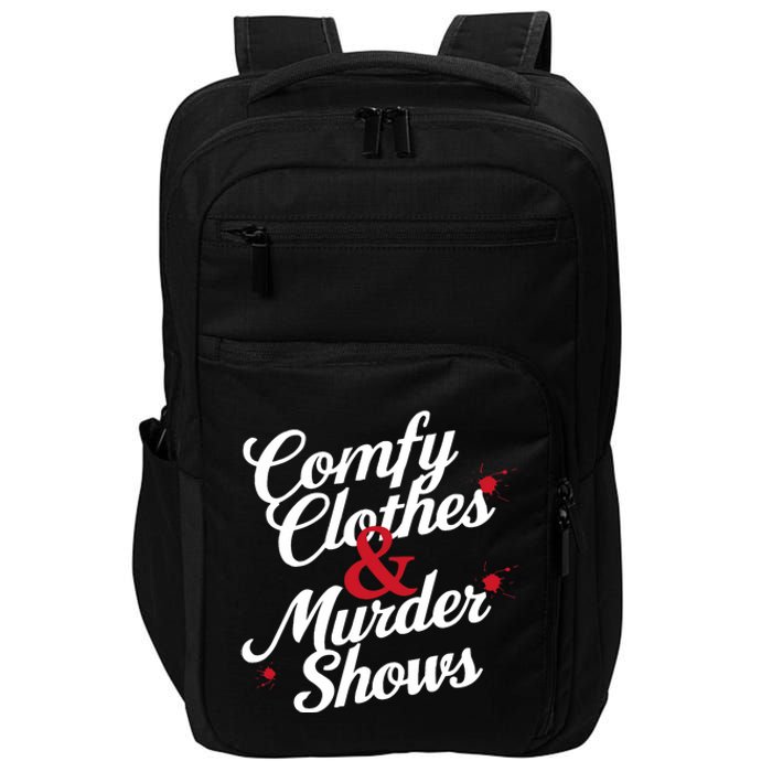 Murder Mystery Detective Documentary True Crime Impact Tech Backpack