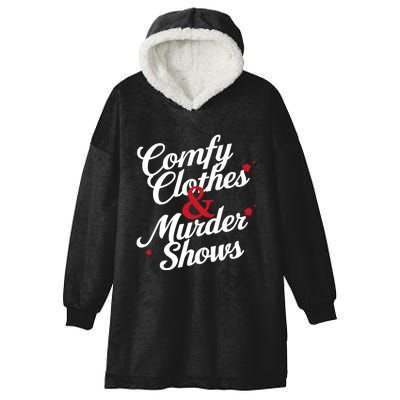 Murder Mystery Detective Documentary True Crime Hooded Wearable Blanket