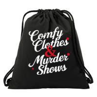 Murder Mystery Detective Documentary True Crime Drawstring Bag