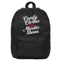 Murder Mystery Detective Documentary True Crime 16 in Basic Backpack