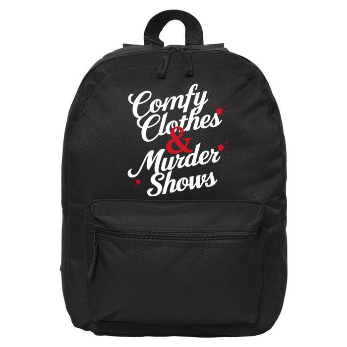 Murder Mystery Detective Documentary True Crime 16 in Basic Backpack