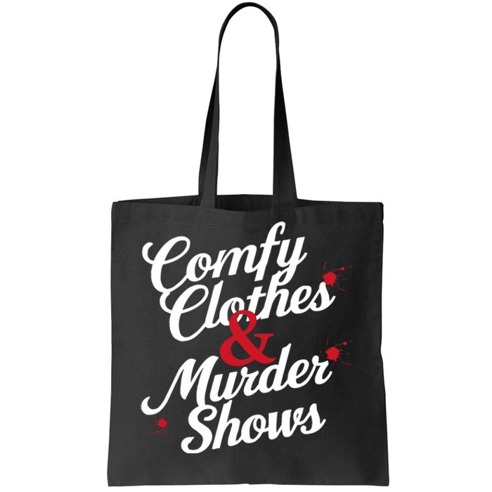 Murder Mystery Detective Documentary True Crime Tote Bag