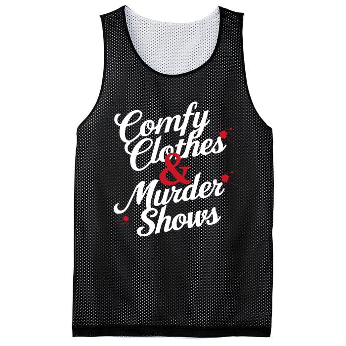 Murder Mystery Detective Documentary True Crime Mesh Reversible Basketball Jersey Tank