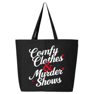 Murder Mystery Detective Documentary True Crime 25L Jumbo Tote