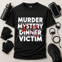 Murder Mystery Detective Documentary True Crime Cooling Performance Crew T-Shirt