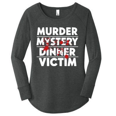 Murder Mystery Detective Documentary True Crime Women's Perfect Tri Tunic Long Sleeve Shirt