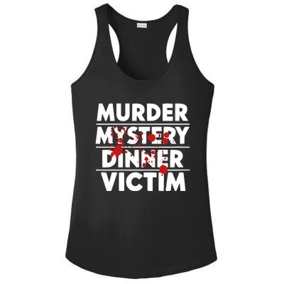 Murder Mystery Detective Documentary True Crime Ladies PosiCharge Competitor Racerback Tank