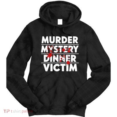 Murder Mystery Detective Documentary True Crime Tie Dye Hoodie