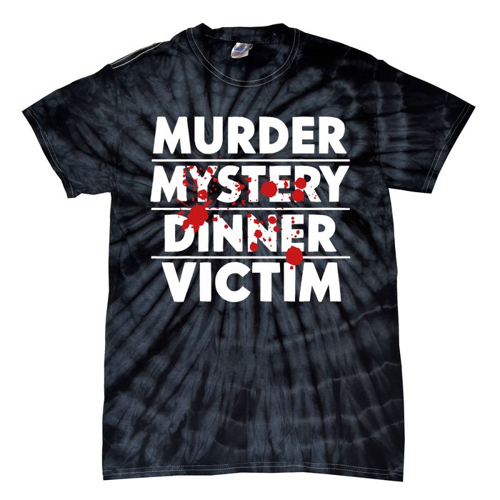 Murder Mystery Detective Documentary True Crime Tie-Dye T-Shirt