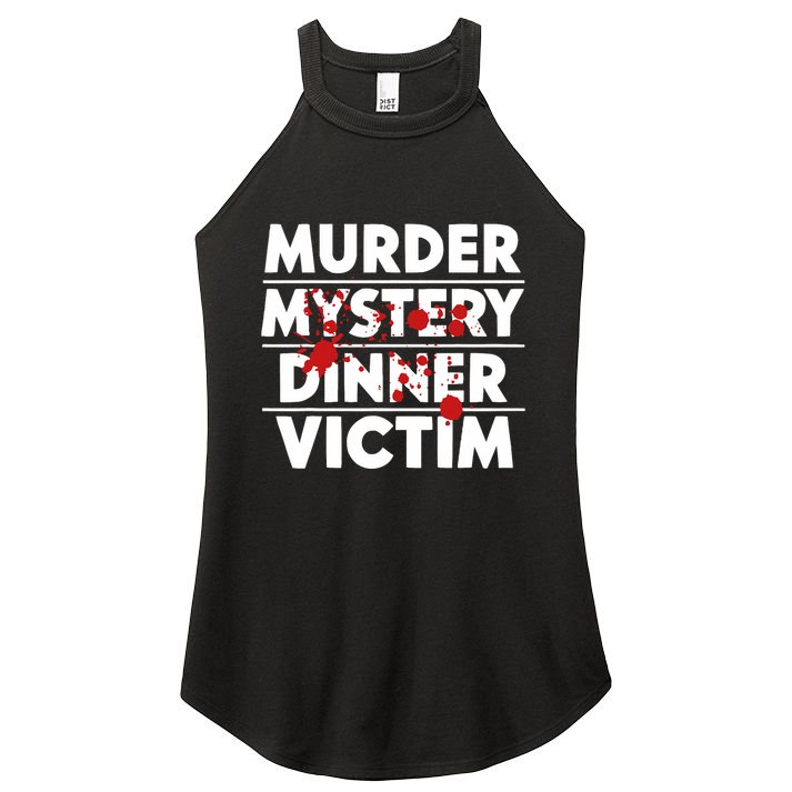 Murder Mystery Detective Documentary True Crime Women's Perfect Tri Rocker Tank