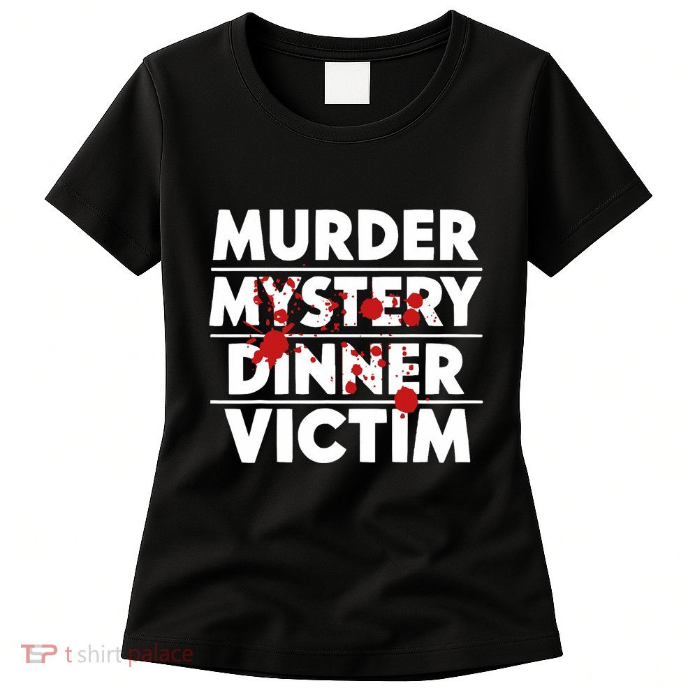Murder Mystery Detective Documentary True Crime Womens T-Shirt
