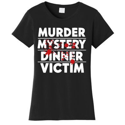 Murder Mystery Detective Documentary True Crime Women's T-Shirt