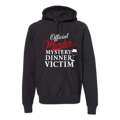 Murder Mystery Detective Documentary True Crime Premium Hoodie