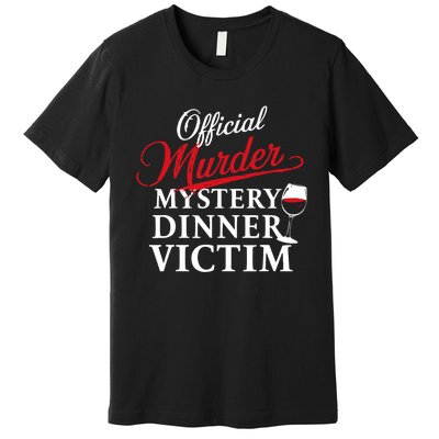 Murder Mystery Detective Documentary True Crime Premium T-Shirt