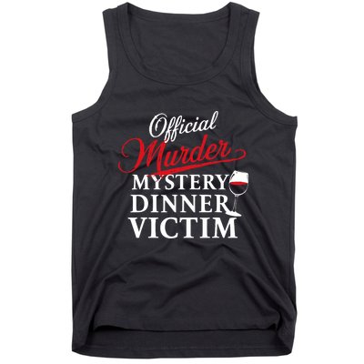 Murder Mystery Detective Documentary True Crime Tank Top