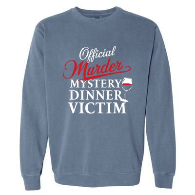 Murder Mystery Detective Documentary True Crime Garment-Dyed Sweatshirt