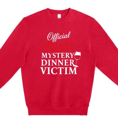 Murder Mystery Detective Documentary True Crime Premium Crewneck Sweatshirt