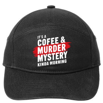 Murder Mystery Detective Documentary True Crime 7-Panel Snapback Hat